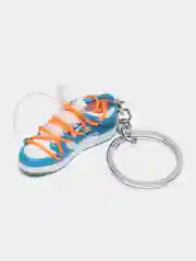 Светло-синий брелок-игрушка "Кроссовок Nike Dunk Low", для ключей, сумки, рюкзака