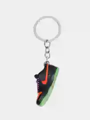 Тёмно-серый брелок-игрушка "Кроссовок Nike Dunk Low", для ключей, сумки, рюкзака
