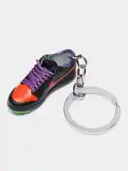 Тёмно-серый брелок-игрушка "Кроссовок Nike Dunk Low", для ключей, сумки, рюкзака