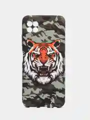 Вишнёвый чехол с рисунком для Samsung A03, A03 Core, A12, M, A22S, S20 FE, Honor 50, 50 Lite