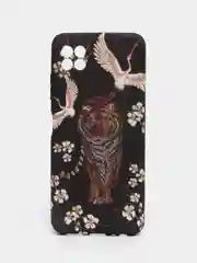 Горчичный чехол с рисунком для Samsung A03, A03 Core, A12, M, A22S, S20 FE, Honor 50, 50 Lite