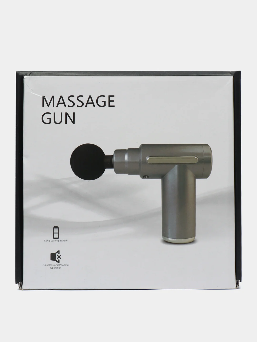 Красный перкуссионный массажер для тела Fascial Gun, мышечный фасциальный пистолет