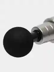 Серый перкуссионный массажер для тела Fascial Gun, мышечный фасциальный пистолет