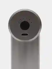 Серый перкуссионный массажер для тела Fascial Gun, мышечный фасциальный пистолет