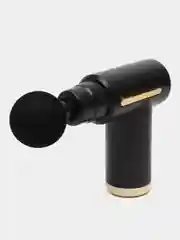 Черный перкуссионный массажер для тела Fascial Gun, мышечный фасциальный пистолет