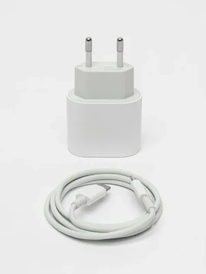 Блок питания для iPhone, 20w, с быстрой зарядкой, с кабелем Type-C - lightning
