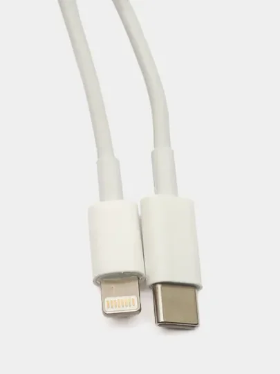 Молочный блок питания для iPhone, 20w, с быстрой зарядкой, с кабелем Type-C - lightning