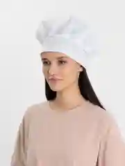 Белый колпак ПОВАРА. Колпак поварской. Черный и белый.