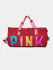 Красный сумка спортивная, для фитнеса, PINK