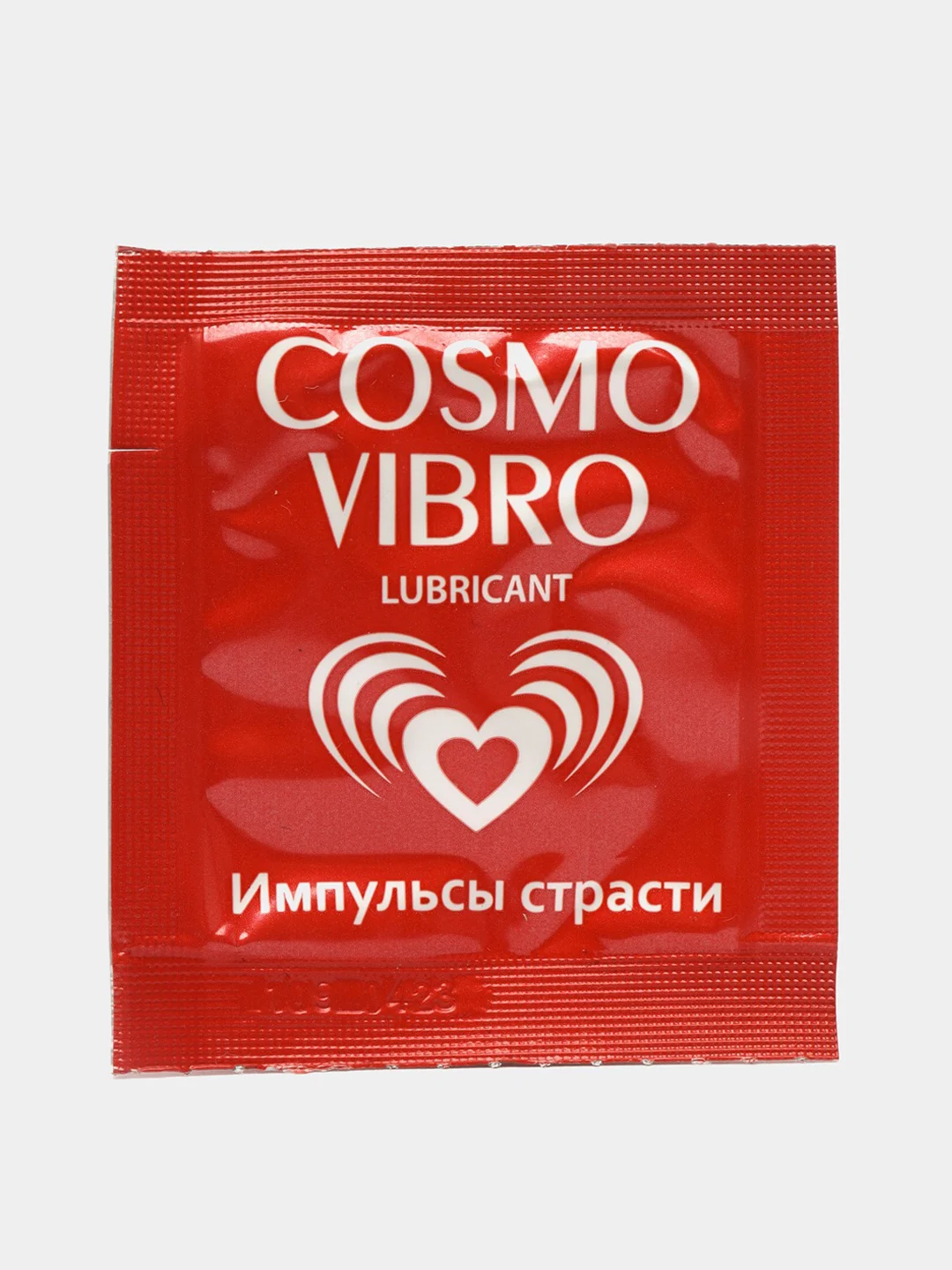 Оранжевый женский стимулирующий лубрикант на силиконовой основе Cosmo Vibro