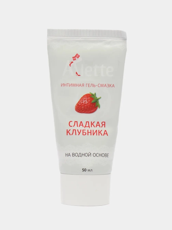 Интимная гель-смазка на водной основе Arlette Сладкая клубника
