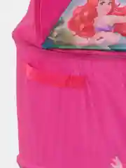 Алый складная корзина для игрушек и белья, с закрывающейся крышкой, 43 х 60 см