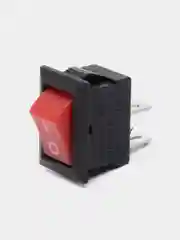 Красный мини-переключатель 10*15 мм 250V