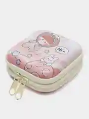 Бежевый меланж кошелек детский
