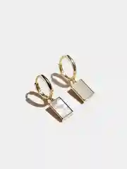 Серьги женские, прямоугольные, бижутерия, серьги с жемчугом, корейские серьги