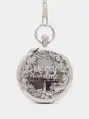 Серебряный музыкальные кварцевые часы
