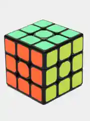 Черный кубик головоломка 3 х 3, развивающий скоростной кубик SpeedCube