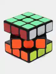 Разноцветный кубик головоломка 3 х 3, развивающий скоростной кубик SpeedCube