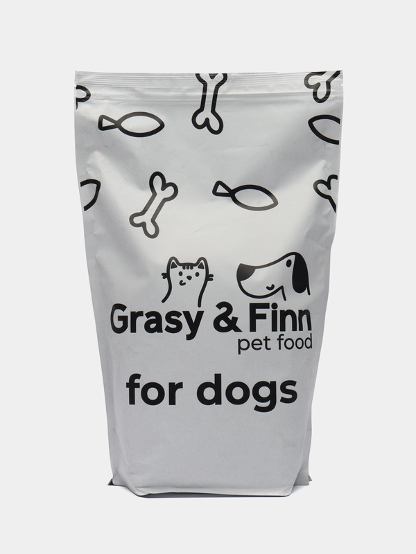 Grasy & Finn Сухой корм для щенков до года, Индейка, 2.5 кг