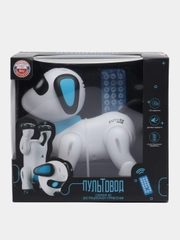 Интерактивная игрушка "Собака акробат" 18,5х18,5х10,5 см, робот-щенок на пульте управления