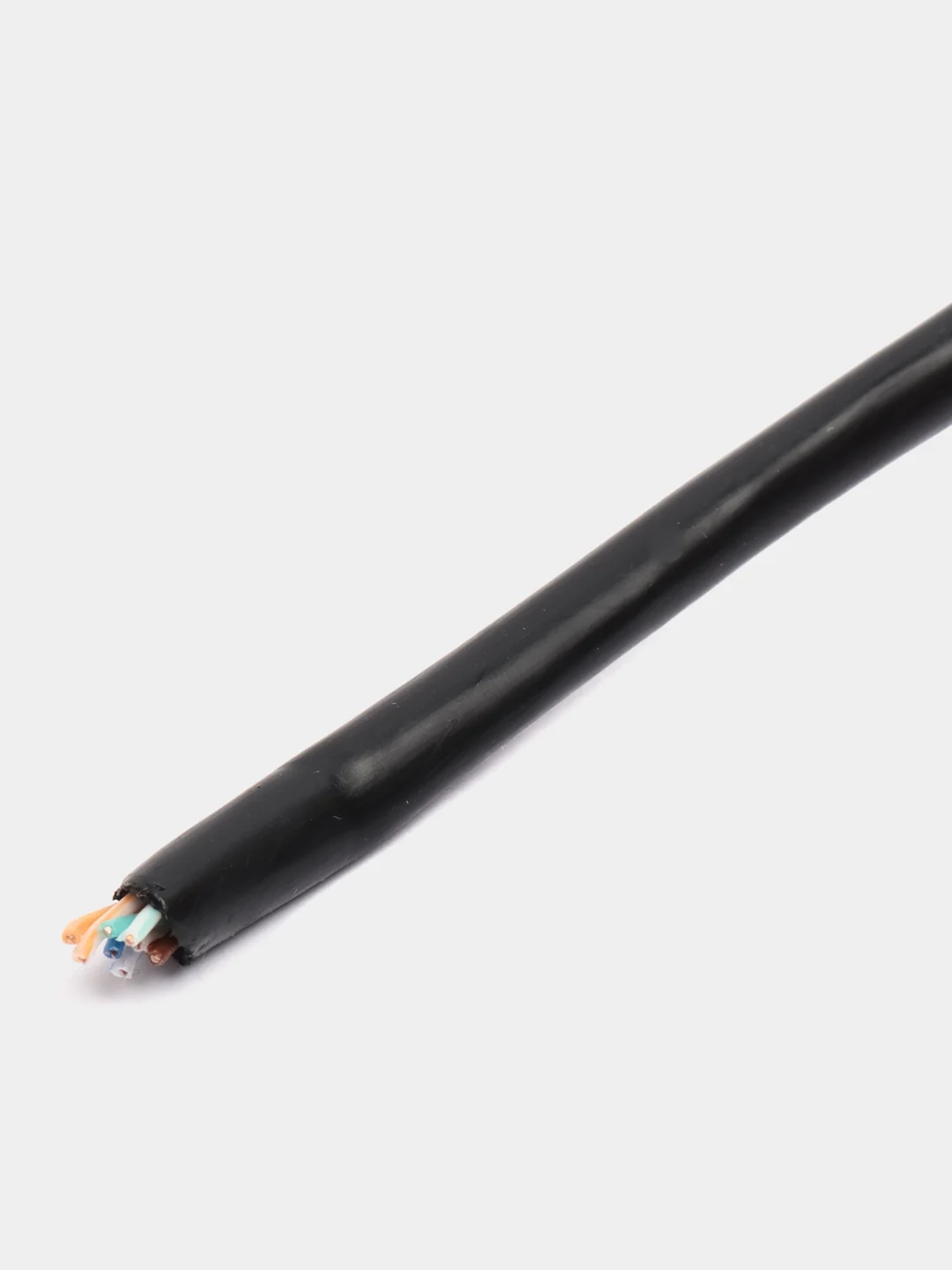 Кабель витая пара UTP 4PR 24AWG Cu CAT 5e (0.48) 25-305м черный уличный кабель чистая медь