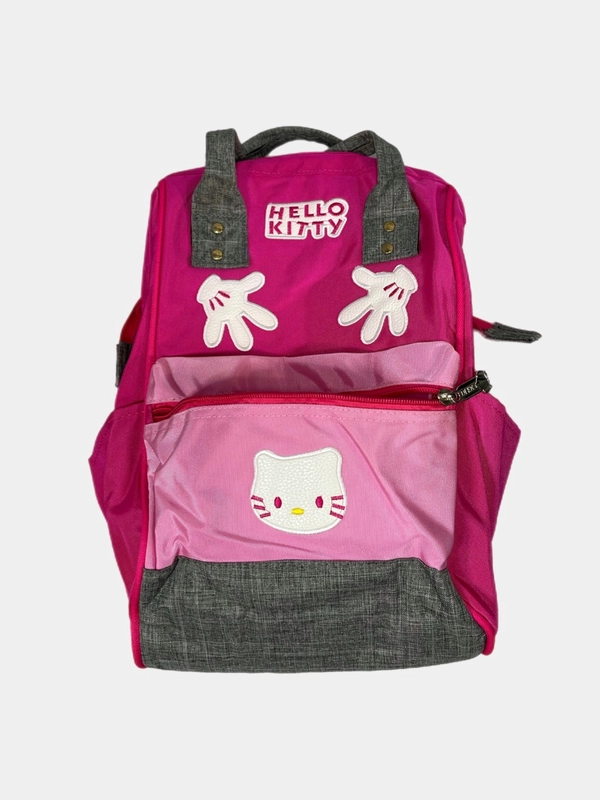 Розовый рюкзак, портфель для девочки, Hello Kitty