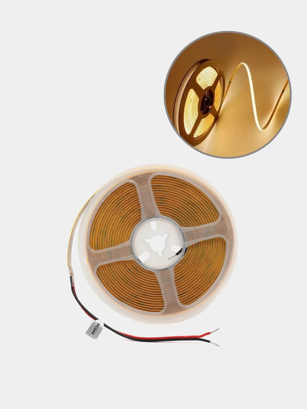 Светодиодная лента  IP20 COB 24V 3000K, 5м