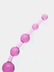 Вишнёвый анальные бусы