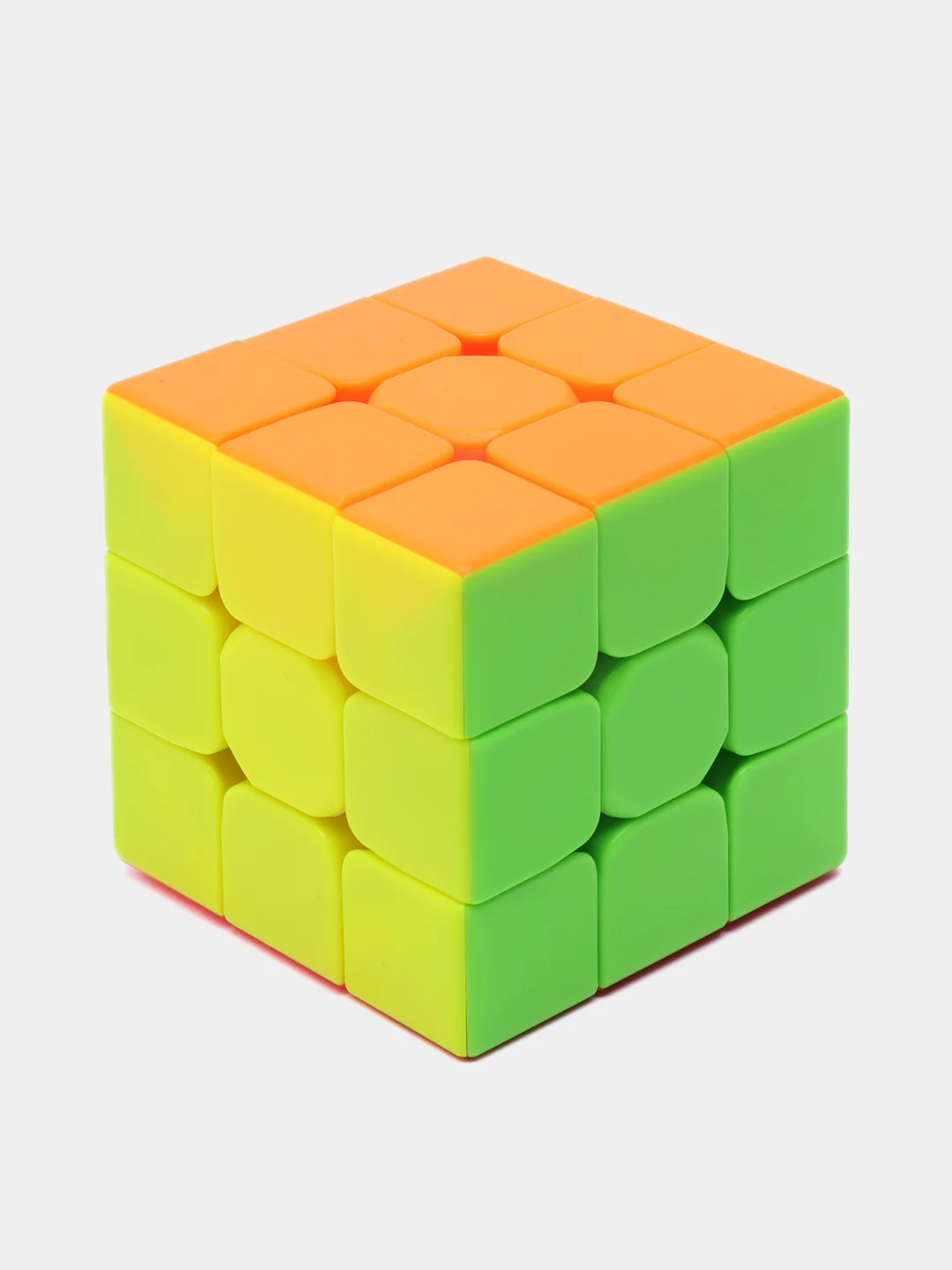 Разноцветный кубик головоломка 3 х 3, развивающий скоростной кубик SpeedCube