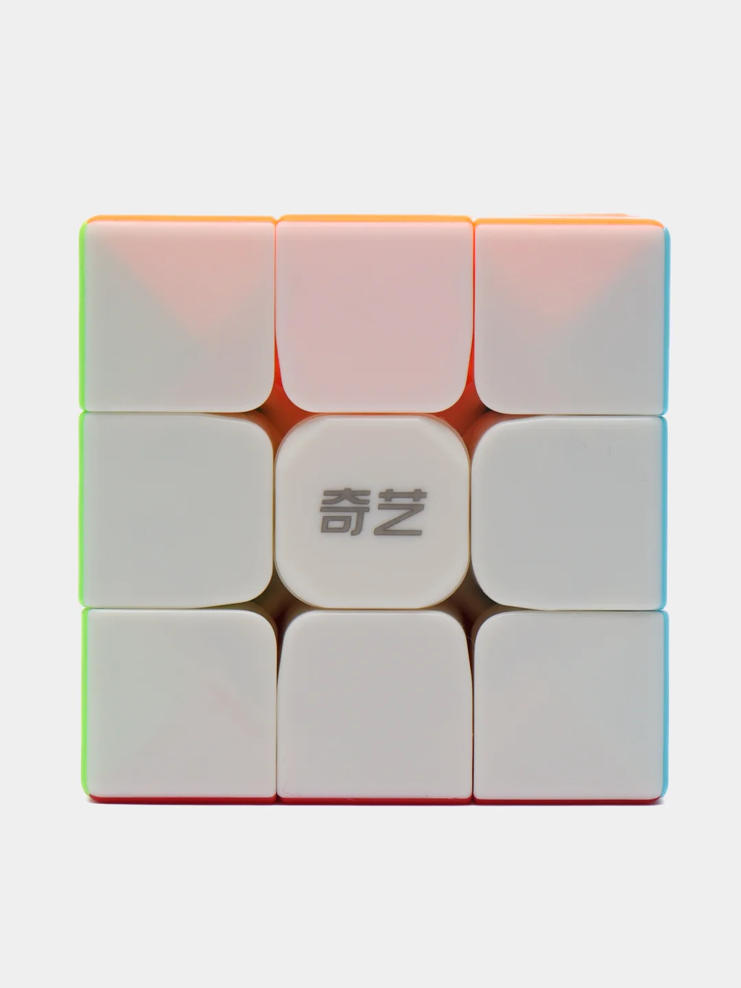 Разноцветный кубик головоломка 3 х 3, развивающий скоростной кубик SpeedCube