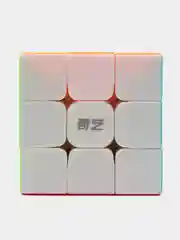 Разноцветный кубик головоломка 3 х 3, развивающий скоростной кубик SpeedCube