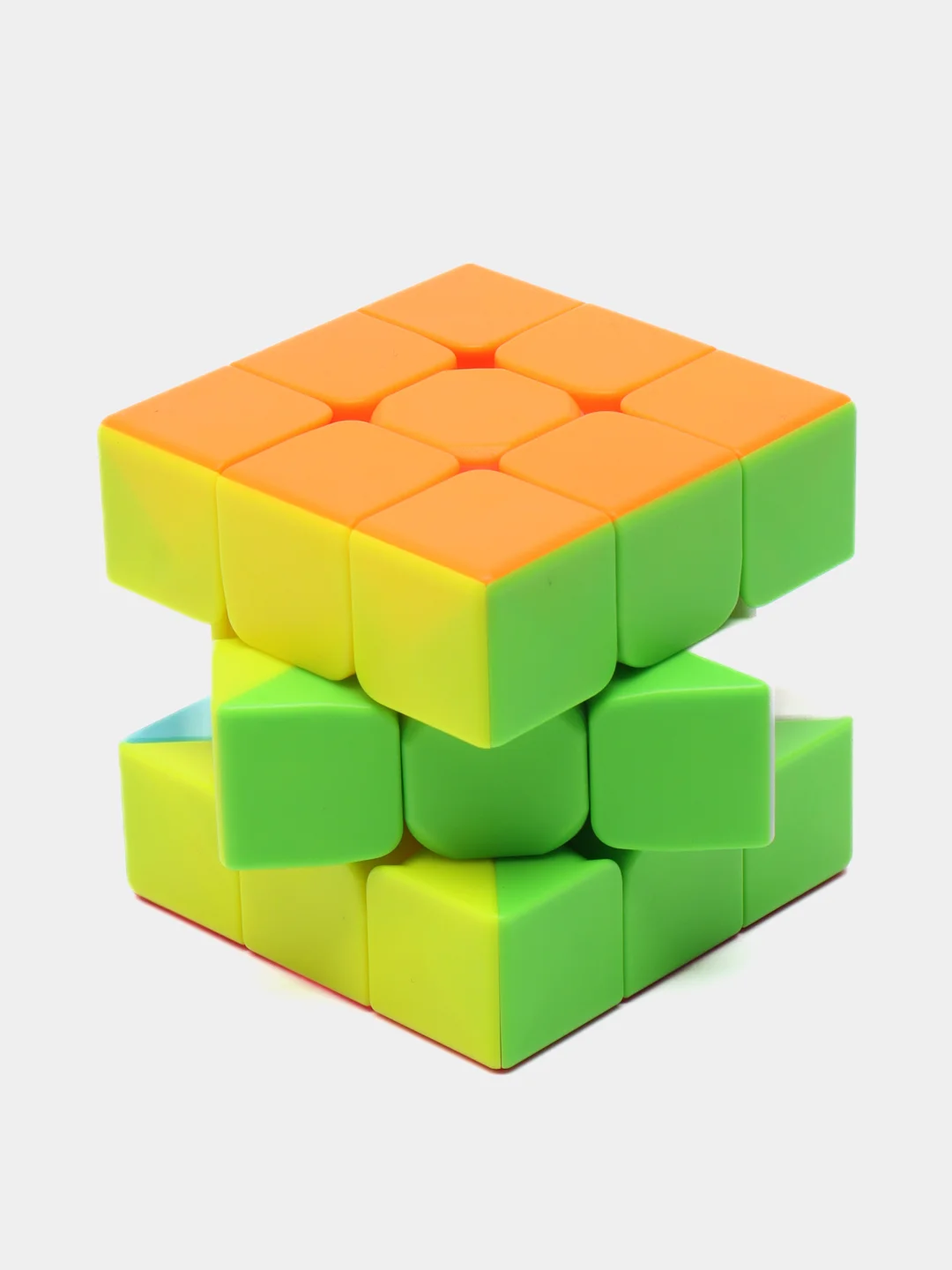 Разноцветный кубик головоломка 3 х 3, развивающий скоростной кубик SpeedCube