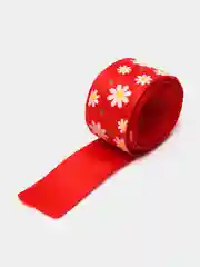 Красный лента репсовая 25 мм, отрез 2 метра, цвета в ассортименте
