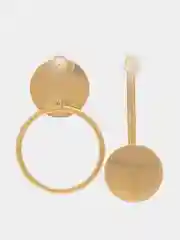 Белый серьги