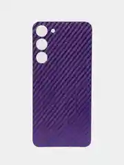 Прозрачный защитная пленка для Samsung Galaxy S23 Plus под карбон на заднюю часть, назад Самсунг S23+