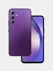 Пурпурный защитная пленка для Samsung Galaxy S24 Plus под карбон на заднюю часть, назад Самсунг S24+