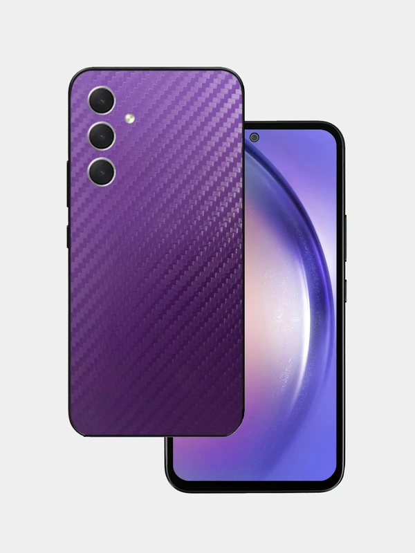 Защитная пленка для Samsung Galaxy S24 Plus под карбон на заднюю часть, назад Самсунг S24+
