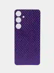 Прозрачный защитная пленка для Samsung Galaxy S24 Plus под карбон на заднюю часть, назад Самсунг S24+