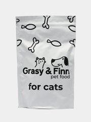 Grasy & Finn сухой корм для котят до 1 года, Индейка, 800 г
