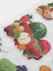 Оранжевый наклейки детские, обьемные, наклейки-стикеры,  с овощами, фруктами, цветами