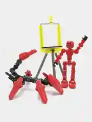 Алый набор Стикбот Робот Stikbot / Студия Кликбот Klikbot / Интерактивный Стикбот Кликбот