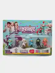 Игровой набор с обезьянками 6шт / Обезьянки на пальцы 6шт
