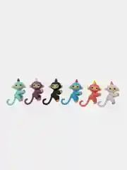 Игровой набор с обезьянками 6шт / Обезьянки на пальцы 6шт