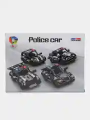 Хром конструктор  Лего машина трансформер с фигуркой,мотоцикл,спец машина,совместим с Лего