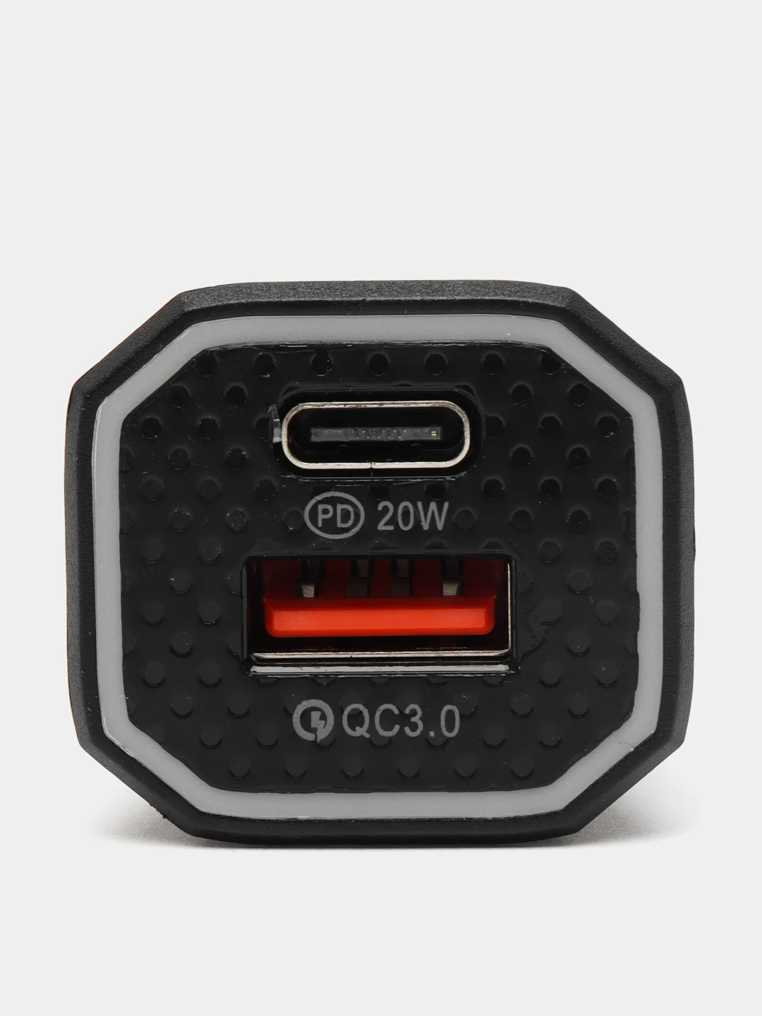 Черный азу универсальное с USB+TYPE-C-портами YY-C03 PD38W QC4.0/QC3.0 БЫСТРЫЙ ЗАРЯД