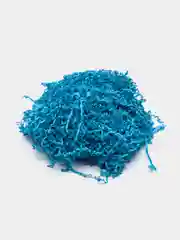 Лазурный бумажная стружка - наполнитель для коробок