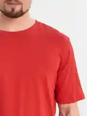 Красный футболка мужская