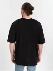 Футболка оверсайз "Батарея", унисекс, OverSize T-Shirt, хлопок, черная