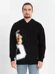 Черный толстовка