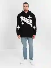 Белый толстовка худи oversize ( оверсайз ) unisex ( унисекс )